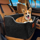 DAIIST silla elevadora para perros en coche con espuma de alta densidad y soporte.