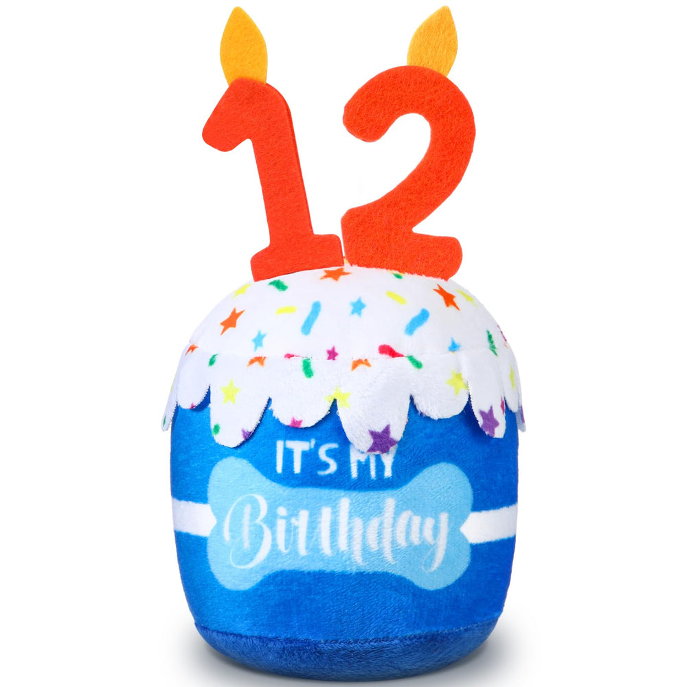 Dansydaisy torta de cumpleaños para perro azul, ideal para celebrar su día.