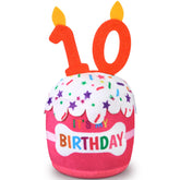 Dansydaisy torta de cumpleaños para perro con sonido, ideal para fiestas.