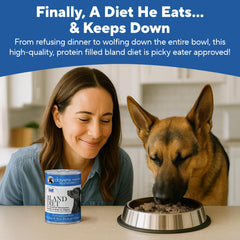 Transición suave para perros con digestión sensible.