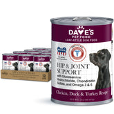 Dave's Pet Food Glucosamina Condroitina: bote de 13.2 onzas para apoyar articulaciones.