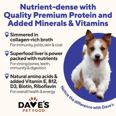 Dave's Pet Food, elaborado en Estados Unidos y control de calidad