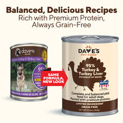 Dave's Pet Food Proteina Unica 95: opción ideal para perros alérgicos