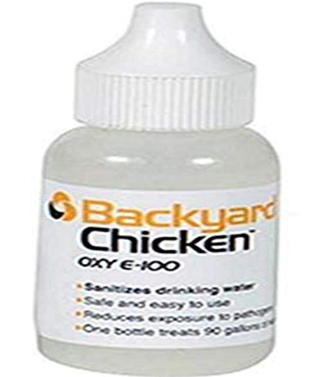 OXY E100 de Dbc Agricultural Prdts, vertido de botella para agua más segura para aves