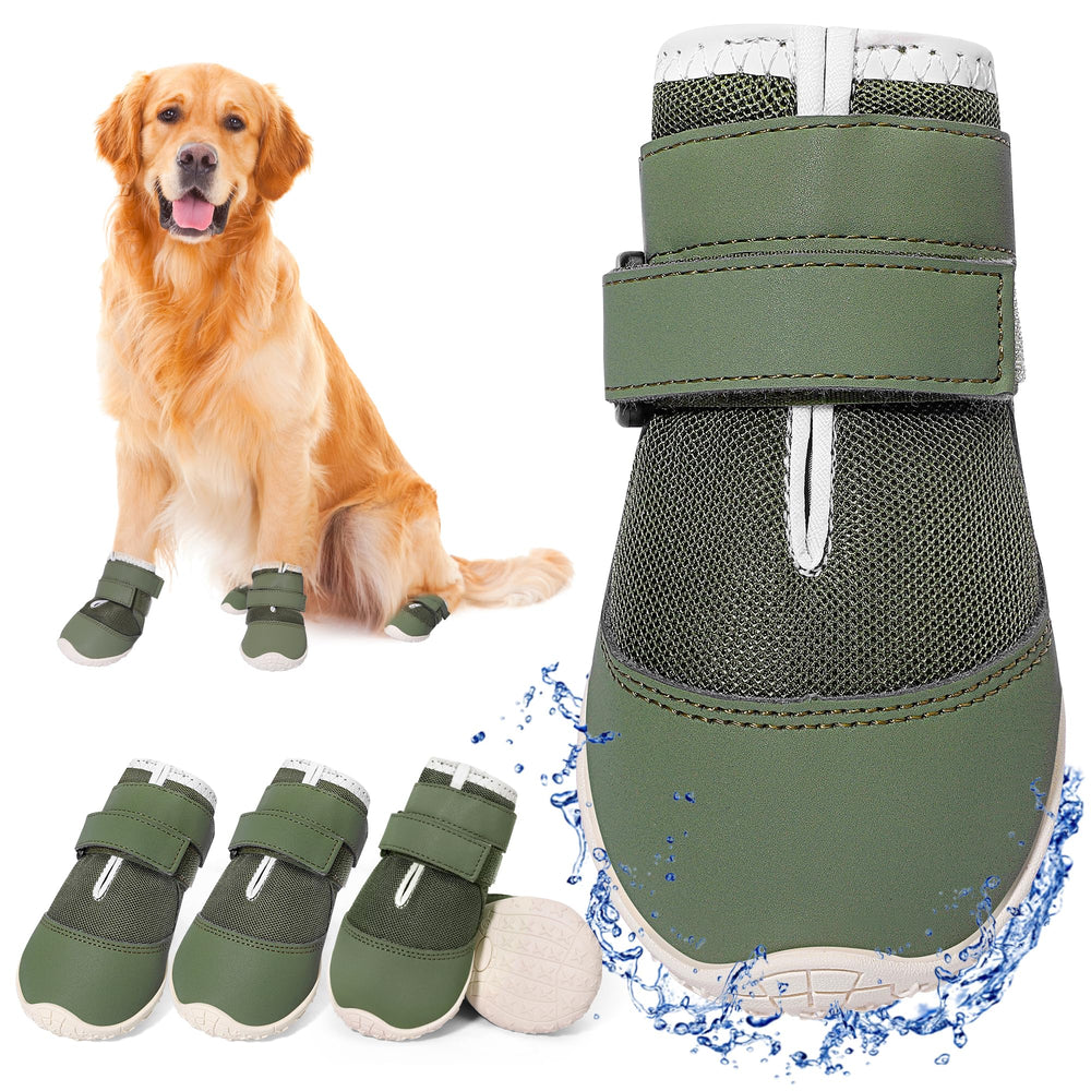 DcOaGt zapatos para perros grandes, talla 6, malla transpirable para caminatas cómodas.