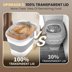 DDMOMMY capacidad 40qt para arroz y otros alimentos en despensa