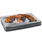 Cama DEBANG HOME para perros grandes con cubierta impermeable y felpa cálida.