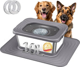 Decflow bebederos para perros 10L de acero inoxidable, ideal para grandes razas.