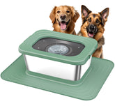 Bebedero Decflow de 10L en acero inoxidable, ideal para perros grandes y uso diario