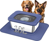 Decflow bebedero de 10L en acero inoxidable para perros grandes