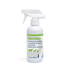 DermAllay Dechra, botella-vertido, alivio suave para piel y pelaje de mascotas