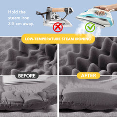 Deconovo cama para perros con base antideslizante