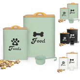 Contenedor para premios de perro Dekosilave, juego de 2 piezas, ideal para snacks