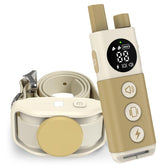Delupet collar eléctrico para perro con control remoto de alcance 4200 ft facilita el entrenamiento exterior