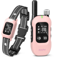 Delupet collar entrenamiento remoto: control preciso desde la distancia para entrenar.