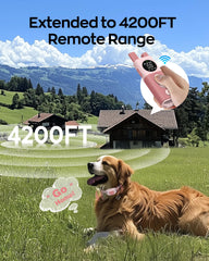Collar Delupet impermeable IPX8 para cualquier clima