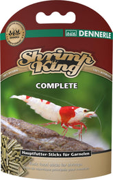 Dennerle Shrimp King Complete envase de 45 g para alimentación diaria de camarones.