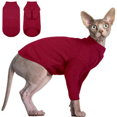 Camiseta para gato Sphynx de DENTRUN, modelo cómodo para uso diario.