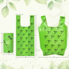 Bolsas resistentes 100% impermeables para recoger excrementos sin fugas.