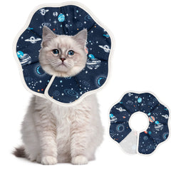 Depets collar cono gato suave ajustable: protege la zona tratada sin molestar.