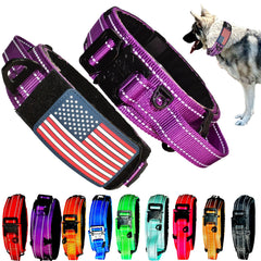 DEZIZEUSK9 collar táctico de 2 pulgadas con asa de control para manejo seguro