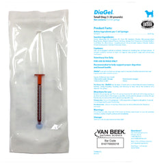 DiaGel gel oral para perros pequeños, incluye dos jeringas de 1 ml para dosis rápidas