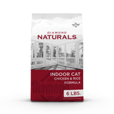 Diamond Naturals comida seca para gato interior con pollo y arroz, ayuda a mantener cuerpo activo.