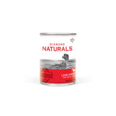 Diamond Naturals cordero: lata en 132 oz para perros activos con sabor natural