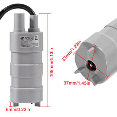 DIANN bomba submersible 12V, diseño compacto para espacios pequeños.