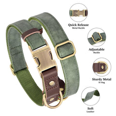 Didog collar con interior de nylon suave para mayor comodidad diaria.