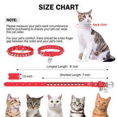 DILLYBUD collar gato cuero con cráneo ornamental, estilo único para fiestas