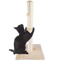 Dimaka rascador vertical de 34 pulgadas, perfecto para gatos grandes.
