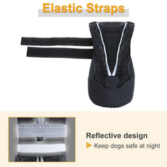 Dimicoo botas perro lavables para limpieza rápida tras caminatas.