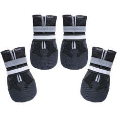 Dimicoo botas transpirables para perros, ideales para paseos cómodos en verano.