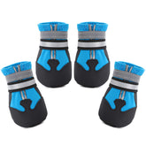 Dimicoo botas impermeables para perros, protección en lluvia