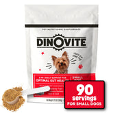 Dinovite Probioticos para perros: piel y pelo sanos.
