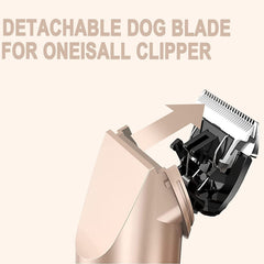 Cuchilla de acero inoxidable de DODAER, repuesto duradero para herramientas de cuidado canino.