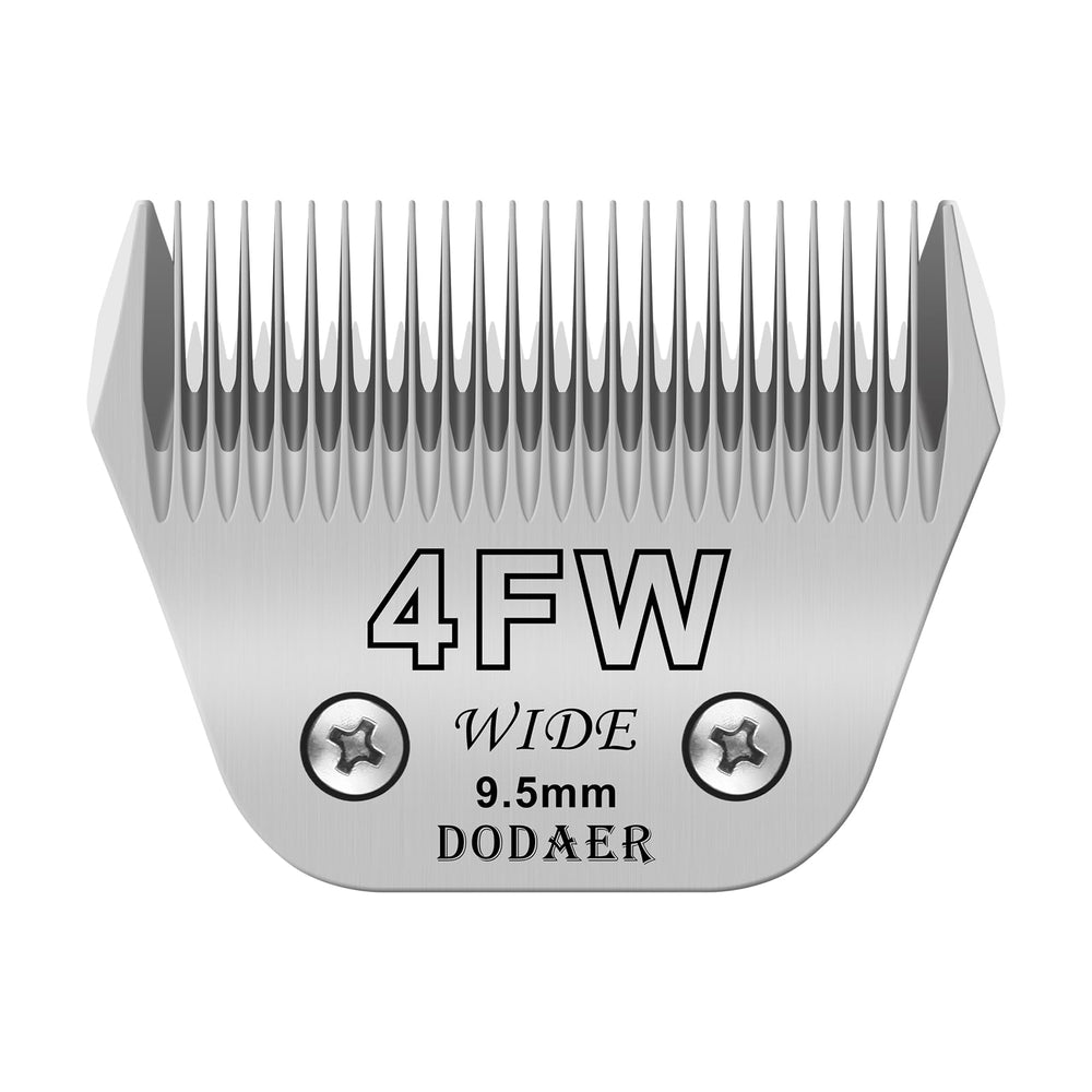 Hoja 4FW de DODAER para perro, corte ancho para cubrir más pelo