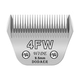 Hoja 4FW de DODAER para perro, corte ancho para cubrir más pelo
