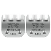 DODAER: paquete de dos cuchillas cerámicas 7FC para un corte cómodo