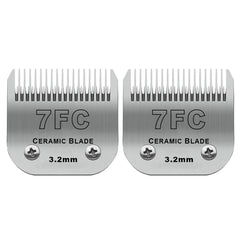 DODAER: paquete de dos cuchillas cerámicas 7FC para un corte cómodo