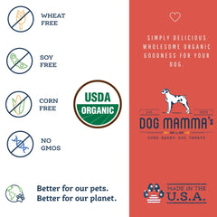 Dog Mamma's aroma a canela, sabor casero para perros.