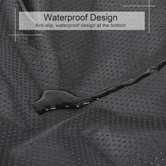 DogBaby Cama Donut Peluche: base impermeable para limpieza más fácil.