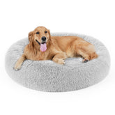 DogBaby Cama Donut Peluche: superficie suave para un descanso cómodo.