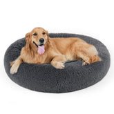 DogBaby cama-perro-gato-donut-peluche, refugio suave para descansar y acurrucarse.