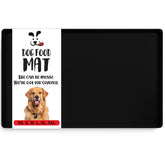 DogBuddy alfombrilla para alimentación impermeable bajo los platos para perros y gatos, protege el suelo.