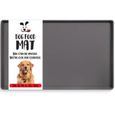 DogBuddy tapete de alimentación para perros, protege el piso de derrames.