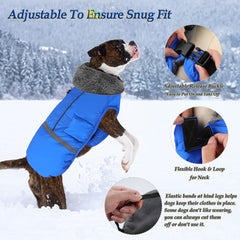 Dogcheer abrigo con banda reflectante para visibilidad nocturna