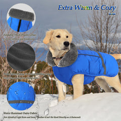 Dogcheer abrigo con forro polar suave para calor extra