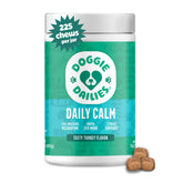 Doggie Dailies masticables calmantes pavo, fáciles de administrar durante viajes.